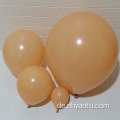 5 Zoll 10 Zoll 12 Zoll 18 Zoll Pfauenfarbenfarben geformte Retro -Latexballons